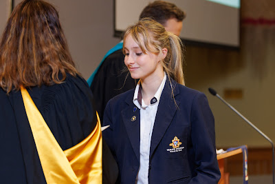 Photo from the Waikato Diocesan Junior Prize-giving 2022 event held at Waikato Diocesan School for Girls, Hamilton, New Zealand, on Tuesday, 13 December, 2022.  Photo: Mike Walen / KeyImagery Photography. Copyright © Waikato Diocesan School for Girls.