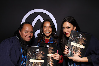 Photo from the TWoA Tainui 2018 Graduations (Ceremony 1),  held at Hamilton Boys' High School, Hamilton, New Zealand. Taken: Thursday 19 April 2018. Photo: InstaBooth by KeyImagery. Copyright: © Te Wananga o Aotearoa.