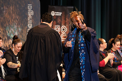 Photo from the TWoA Tāmaki Makaurau 2023 Graduations (Ceremony 4 @ 10am), held at the Due Drop Events Centre, Manukau, Auckland, New Zealand on Thursday, 8 June, 2023. Photo: Mike Walen / KeyImagery Photography. Copyright: © Te Wānanga o Aotearoa.