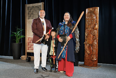 Photo from the TWoA Tainui 2024 Graduations (Ceremony 2 @ 2pm), held at the Claudelands Event Centre in Hamilton, Waikato, New Zealand on Tuesday, 23 April, 2024. Photo: Mike Walen / KeyImagery Photography. Copyright: © Te Wānanga o Aotearoa.