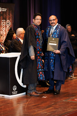Photo from the TWoA Tāmaki Makaurau 2023 Graduations (Ceremony 3 @ 8pm), held at the Due Drop Events Centre, Manukau, Auckland, New Zealand on Wednesday, 7 June, 2023. Photo: Mike Walen / KeyImagery Photography. Copyright: © Te Wānanga o Aotearoa.