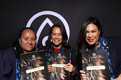 Photo from the TWoA Tainui 2018 Graduations (Ceremony 1),  held at Hamilton Boys' High School, Hamilton, New Zealand. Taken: Thursday 19 April 2018. Photo: InstaBooth by KeyImagery. Copyright: © Te Wananga o Aotearoa.