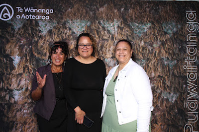 Booth photo from the TWoA Whirikoka 2023 Graduation (Gisborne), held at the War Memorial Theatre, Gisborne, East Coast, New Zealand on Wednesday 5 April, 2023. Photo: InstaBooth by KeyImagery Photography. Copyright: © Te Wānanga o Aotearoa.