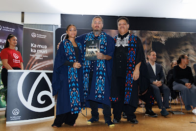 Photo from the TWoA Te Tai Tokerau (Kaitaia) 2025 Graduation held at Te Kura Kaupapa Maori o Pukemiro in Kaitaia, Northland, New Zealand on Monday, 14 April, 2025. Photo by Mike Walen / KeyImagery Photography. Copyright: © 2025 Te Wānanga o Aotearoa.