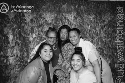 Booth photo from the TWoA Whirikoka 2023 Graduation (Gisborne), held at the War Memorial Theatre, Gisborne, East Coast, New Zealand on Wednesday 5 April, 2023. Photo: InstaBooth by KeyImagery Photography. Copyright: © Te Wānanga o Aotearoa.
