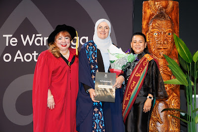 Photo from Ceremony 5 of the TWoA Tāmaki Makaurau 2025 Graduations (May 2025) held at the Mangere Arts Centre in Auckland, New Zealand on Tuesday, 27 May, 2025. Photo by Mike Walen / KeyImagery Photography. Copyright: © 2025 Te Wānanga o Aotearoa.