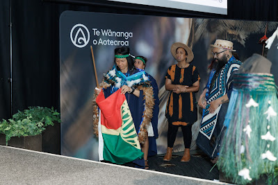 Photo from the TWoA Tainui 2024 Graduations (Ceremony 2 @ 2pm), held at the Claudelands Event Centre in Hamilton, Waikato, New Zealand on Tuesday, 23 April, 2024. Photo: Mike Walen / KeyImagery Photography. Copyright: © Te Wānanga o Aotearoa.