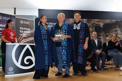 Photo from the TWoA Te Tai Tokerau (Kaitaia) 2025 Graduation held at Te Kura Kaupapa Maori o Pukemiro in Kaitaia, Northland, New Zealand on Monday, 14 April, 2025. Photo by Mike Walen / KeyImagery Photography. Copyright: © 2025 Te Wānanga o Aotearoa.