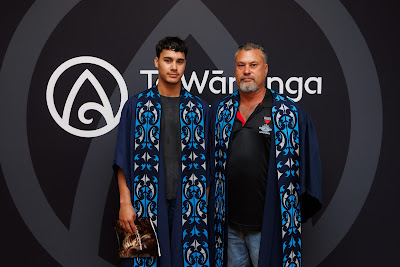 Photo from the TWoA Te Tai Tokerau (Kaikohe) 2025 Graduation held at the War Memorial Hall in Kaikohe, Northland, New Zealand on Tuesday, 15 April, 2025. Photo by Mike Walen / KeyImagery Photography. Copyright: © 2025 Te Wānanga o Aotearoa.