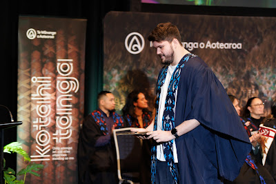 Photo from the TWoA Tāmaki Makaurau 2023 Graduations (Ceremony 4 @ 10am), held at the Due Drop Events Centre, Manukau, Auckland, New Zealand on Thursday, 8 June, 2023. Photo: Mike Walen / KeyImagery Photography. Copyright: © Te Wānanga o Aotearoa.
