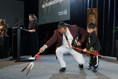 Photo from the TWoA Tainui 2024 Graduations (Ceremony 2 @ 2pm), held at the Claudelands Event Centre in Hamilton, Waikato, New Zealand on Tuesday, 23 April, 2024. Photo: Mike Walen / KeyImagery Photography. Copyright: © Te Wānanga o Aotearoa.