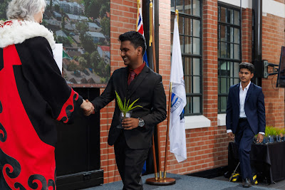 Photo from the HCC NZ Citizenship Ceremony (Afternoon) held in The Atrium, Wintec/Te Pukenga, Hamilton, Waikato, New Zealand at 3:30pm on Monday, 12 February, 2024. Photo: Mike Walen / KeyImagery Photography. Copyright: © Hamilton City Council.