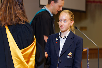 Photo from the Waikato Diocesan Junior Prize-giving 2022 event held at Waikato Diocesan School for Girls, Hamilton, New Zealand, on Tuesday, 13 December, 2022.  Photo: Mike Walen / KeyImagery Photography. Copyright © Waikato Diocesan School for Girls.
