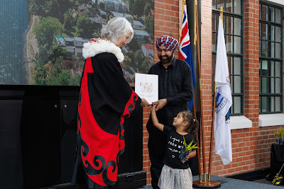 Photo from the HCC NZ Citizenship Ceremony (Afternoon) held in The Atrium, Wintec/Te Pukenga, Hamilton, Waikato, New Zealand at 3:30pm on Monday, 12 February, 2024. Photo: Mike Walen / KeyImagery Photography. Copyright: © Hamilton City Council.
