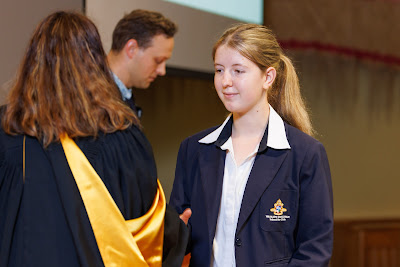 Photo from the Waikato Diocesan Junior Prize-giving 2022 event held at Waikato Diocesan School for Girls, Hamilton, New Zealand, on Tuesday, 13 December, 2022.  Photo: Mike Walen / KeyImagery Photography. Copyright © Waikato Diocesan School for Girls.