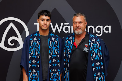 Photo from the TWoA Te Tai Tokerau (Kaikohe) 2025 Graduation held at the War Memorial Hall in Kaikohe, Northland, New Zealand on Tuesday, 15 April, 2025. Photo by Mike Walen / KeyImagery Photography. Copyright: © 2025 Te Wānanga o Aotearoa.