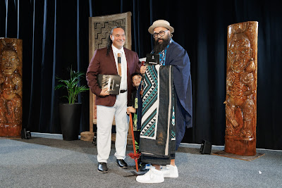 Photo from the TWoA Tainui 2024 Graduations (Ceremony 2 @ 2pm), held at the Claudelands Event Centre in Hamilton, Waikato, New Zealand on Tuesday, 23 April, 2024. Photo: Mike Walen / KeyImagery Photography. Copyright: © Te Wānanga o Aotearoa.