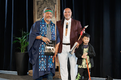 Photo from the TWoA Tainui 2024 Graduations (Ceremony 2 @ 2pm), held at the Claudelands Event Centre in Hamilton, Waikato, New Zealand on Tuesday, 23 April, 2024. Photo: Mike Walen / KeyImagery Photography. Copyright: © Te Wānanga o Aotearoa.