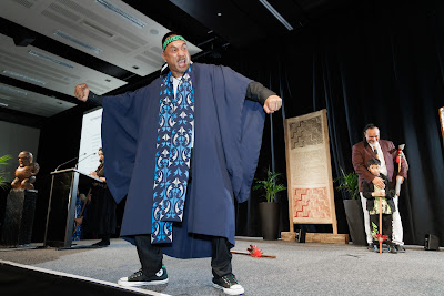 Photo from the TWoA Tainui 2024 Graduations (Ceremony 2 @ 2pm), held at the Claudelands Event Centre in Hamilton, Waikato, New Zealand on Tuesday, 23 April, 2024. Photo: Mike Walen / KeyImagery Photography. Copyright: © Te Wānanga o Aotearoa.
