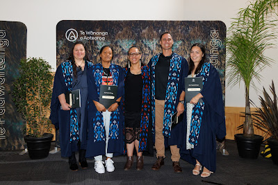 Photo from the TWoA Waiariki 2023 Graduations (Whakatāne), held at the Baptist Church, WHakatāne, Bay of Plenty, New Zealand on Wednesday, 17 May, 2023. Photo: Mike Walen / KeyImagery Photography. Copyright: © Te Wānanga o Aotearoa.