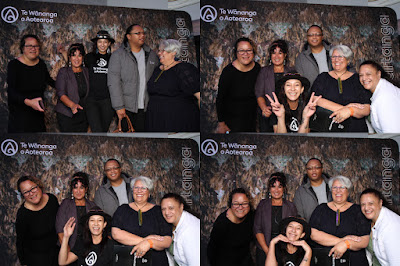Booth photo from the TWoA Whirikoka 2023 Graduation (Gisborne), held at the War Memorial Theatre, Gisborne, East Coast, New Zealand on Wednesday 5 April, 2023. Photo: InstaBooth by KeyImagery Photography. Copyright: © Te Wānanga o Aotearoa.