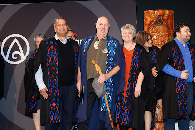 Photo from Ceremony 5 of the TWoA Tāmaki Makaurau 2025 Graduations (May 2025) held at the Mangere Arts Centre in Auckland, New Zealand on Tuesday, 27 May, 2025. Photo by Mike Walen / KeyImagery Photography. Copyright: © 2025 Te Wānanga o Aotearoa.