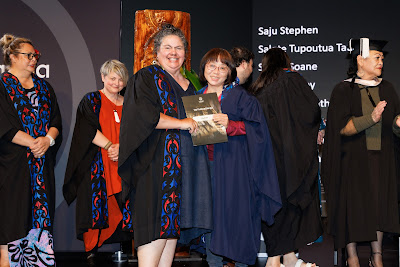 Photo from Ceremony 5 of the TWoA Tāmaki Makaurau 2025 Graduations (May 2025) held at the Mangere Arts Centre in Auckland, New Zealand on Tuesday, 27 May, 2025. Photo by Mike Walen / KeyImagery Photography. Copyright: © 2025 Te Wānanga o Aotearoa.