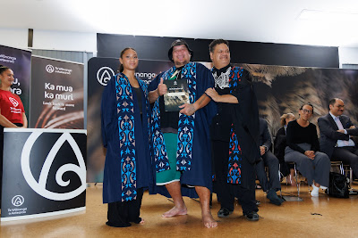 Photo from the TWoA Te Tai Tokerau (Kaitaia) 2025 Graduation held at Te Kura Kaupapa Maori o Pukemiro in Kaitaia, Northland, New Zealand on Monday, 14 April, 2025. Photo by Mike Walen / KeyImagery Photography. Copyright: © 2025 Te Wānanga o Aotearoa.