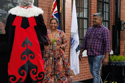 Photo from the HCC NZ Citizenship Ceremony (Afternoon) held in The Atrium, Wintec/Te Pukenga, Hamilton, Waikato, New Zealand at 3:30pm on Monday, 12 February, 2024. Photo: Mike Walen / KeyImagery Photography. Copyright: © Hamilton City Council.