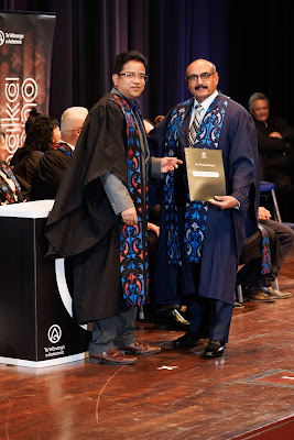 Photo from the TWoA Tāmaki Makaurau 2023 Graduations (Ceremony 3 @ 8pm), held at the Due Drop Events Centre, Manukau, Auckland, New Zealand on Wednesday, 7 June, 2023. Photo: Mike Walen / KeyImagery Photography. Copyright: © Te Wānanga o Aotearoa.