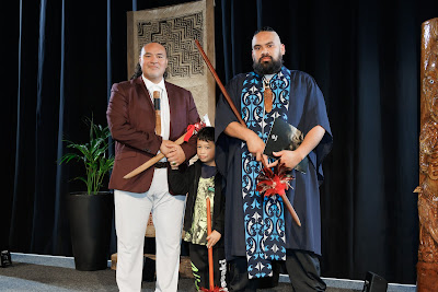 Photo from the TWoA Tainui 2024 Graduations (Ceremony 2 @ 2pm), held at the Claudelands Event Centre in Hamilton, Waikato, New Zealand on Tuesday, 23 April, 2024. Photo: Mike Walen / KeyImagery Photography. Copyright: © Te Wānanga o Aotearoa.