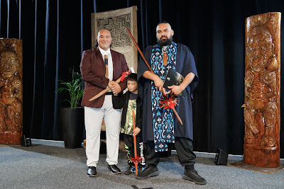 Photo from the TWoA Tainui 2024 Graduations (Ceremony 2 @ 2pm), held at the Claudelands Event Centre in Hamilton, Waikato, New Zealand on Tuesday, 23 April, 2024. Photo: Mike Walen / KeyImagery Photography. Copyright: © Te Wānanga o Aotearoa.