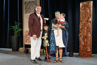 Photo from the TWoA Tainui 2024 Graduations (Ceremony 2 @ 2pm), held at the Claudelands Event Centre in Hamilton, Waikato, New Zealand on Tuesday, 23 April, 2024. Photo: Mike Walen / KeyImagery Photography. Copyright: © Te Wānanga o Aotearoa.