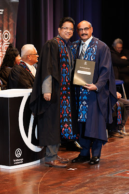 Photo from the TWoA Tāmaki Makaurau 2023 Graduations (Ceremony 3 @ 8pm), held at the Due Drop Events Centre, Manukau, Auckland, New Zealand on Wednesday, 7 June, 2023. Photo: Mike Walen / KeyImagery Photography. Copyright: © Te Wānanga o Aotearoa.