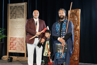 Photo from the TWoA Tainui 2024 Graduations (Ceremony 2 @ 2pm), held at the Claudelands Event Centre in Hamilton, Waikato, New Zealand on Tuesday, 23 April, 2024. Photo: Mike Walen / KeyImagery Photography. Copyright: © Te Wānanga o Aotearoa.