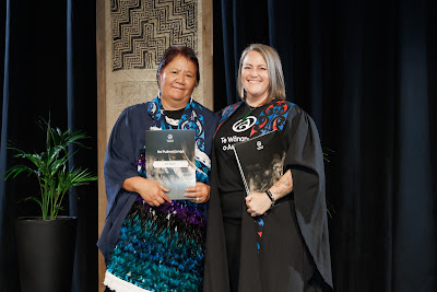 Photo from the TWoA Tainui 2024 Graduations (Ceremony 2 @ 2pm), held at the Claudelands Event Centre in Hamilton, Waikato, New Zealand on Tuesday, 23 April, 2024. Photo: Mike Walen / KeyImagery Photography. Copyright: © Te Wānanga o Aotearoa.