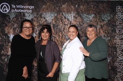Booth photo from the TWoA Whirikoka 2023 Graduation (Gisborne), held at the War Memorial Theatre, Gisborne, East Coast, New Zealand on Wednesday 5 April, 2023. Photo: InstaBooth by KeyImagery Photography. Copyright: © Te Wānanga o Aotearoa.
