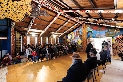 Photo from the Te Wiki o Maanaki Community Powhiri event held at Kirikiriroa Marae in Hamilton, Waikato, New Zealand. Taken: Saturday, 10 September 2022. Photography: Mike Walen / KeyImagery Photography. Copyright: © Hamilton City Council.