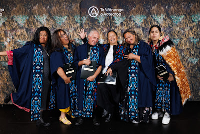 Photo from the TWoA Whirikoka 2023 Graduation (Gisborne), held at the War Memorial Theatre, Gisborne, East Coast, New Zealand on Wednesday 5 April, 2023. Photo by Mike Walen / KeyImagery Photography. Copyright: © Te Wānanga o Aotearoa.