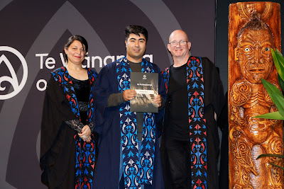 Photo from Ceremony 4 of the TWoA Tāmaki Makaurau 2025 Graduations (May 2025) held at the Mangere Arts Centre in Auckland, New Zealand on Tuesday, 27 May, 2025. Photo by Mike Walen / KeyImagery Photography. Copyright: © 2025 Te Wānanga o Aotearoa.