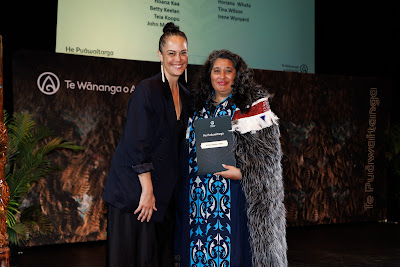 Photo from the TWoA Whirikoka 2023 Graduation (Gisborne), held at the War Memorial Theatre, Gisborne, East Coast, New Zealand on Wednesday 5 April, 2023. Photo by Mike Walen / KeyImagery Photography. Copyright: © Te Wānanga o Aotearoa.