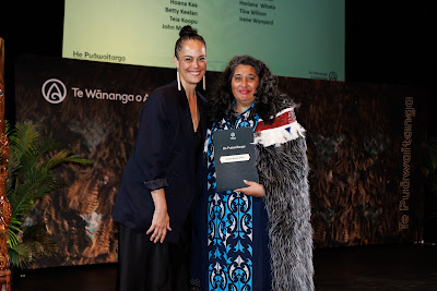 Photo from the TWoA Whirikoka 2023 Graduation (Gisborne), held at the War Memorial Theatre, Gisborne, East Coast, New Zealand on Wednesday 5 April, 2023. Photo by Mike Walen / KeyImagery Photography. Copyright: © Te Wānanga o Aotearoa.