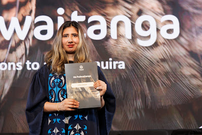 Photo from Ceremony 4 of the TWoA Tāmaki Makaurau 2025 Graduations (May 2025) held at the Mangere Arts Centre in Auckland, New Zealand on Tuesday, 27 May, 2025. Photo by Mike Walen / KeyImagery Photography. Copyright: © 2025 Te Wānanga o Aotearoa.