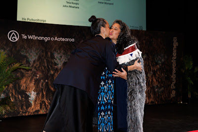 Photo from the TWoA Whirikoka 2023 Graduation (Gisborne), held at the War Memorial Theatre, Gisborne, East Coast, New Zealand on Wednesday 5 April, 2023. Photo by Mike Walen / KeyImagery Photography. Copyright: © Te Wānanga o Aotearoa.