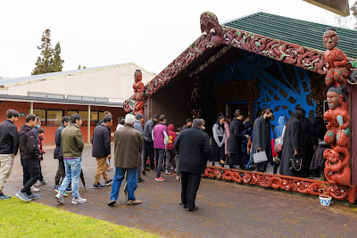 Photo from the Te Wiki o Maanaki Community Powhiri event held at Kirikiriroa Marae in Hamilton, Waikato, New Zealand. Taken: Saturday, 10 September 2022. Photography: Mike Walen / KeyImagery Photography. Copyright: © Hamilton City Council.