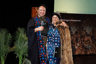 Photo from the TWoA Whirikoka 2023 Graduation (Gisborne), held at the War Memorial Theatre, Gisborne, East Coast, New Zealand on Wednesday 5 April, 2023. Photo by Mike Walen / KeyImagery Photography. Copyright: © Te Wānanga o Aotearoa.