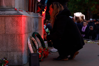 Photo from the Anzac Dawn Parade/Service held at Memorial Park, Hamilton, New Zealand. Taken: Sunday, 25 April 2021. Photo: Mike Walen / KeyImagery Photography. Copyright: © Hamilton City Council.