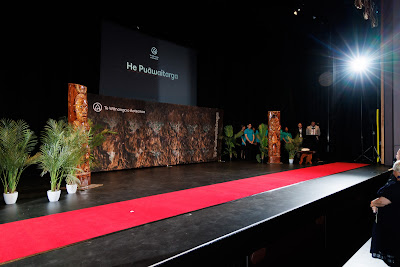 Photo from the TWoA Whirikoka 2023 Graduation (Gisborne), held at the War Memorial Theatre, Gisborne, East Coast, New Zealand on Wednesday 5 April, 2023. Photo by Mike Walen / KeyImagery Photography. Copyright: © Te Wānanga o Aotearoa.