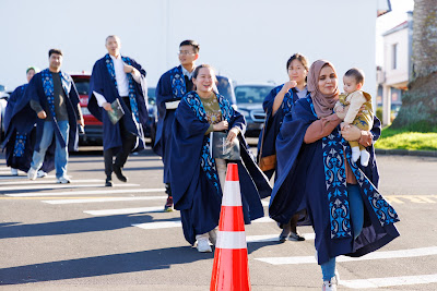 Photo from Ceremony 4 of the TWoA Tāmaki Makaurau 2025 Graduations (May 2025) held at the Mangere Arts Centre in Auckland, New Zealand on Tuesday, 27 May, 2025. Photo by Mike Walen / KeyImagery Photography. Copyright: © 2025 Te Wānanga o Aotearoa.