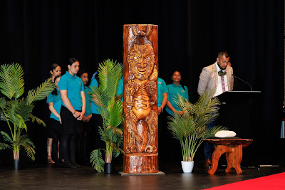Photo from the TWoA Whirikoka 2023 Graduation (Gisborne), held at the War Memorial Theatre, Gisborne, East Coast, New Zealand on Wednesday 5 April, 2023. Photo by Mike Walen / KeyImagery Photography. Copyright: © Te Wānanga o Aotearoa.